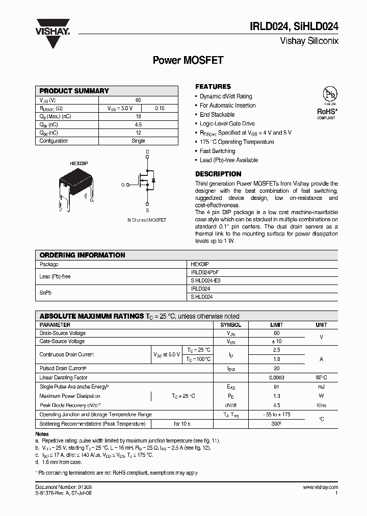 IRLD024_4268802.PDF Datasheet