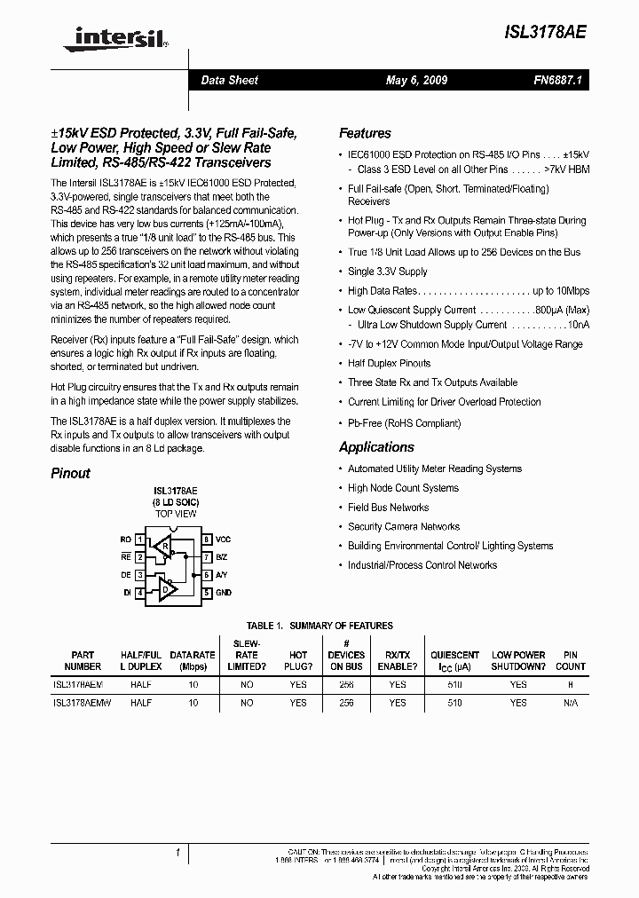 ISL3178AEMBZ_4829071.PDF Datasheet