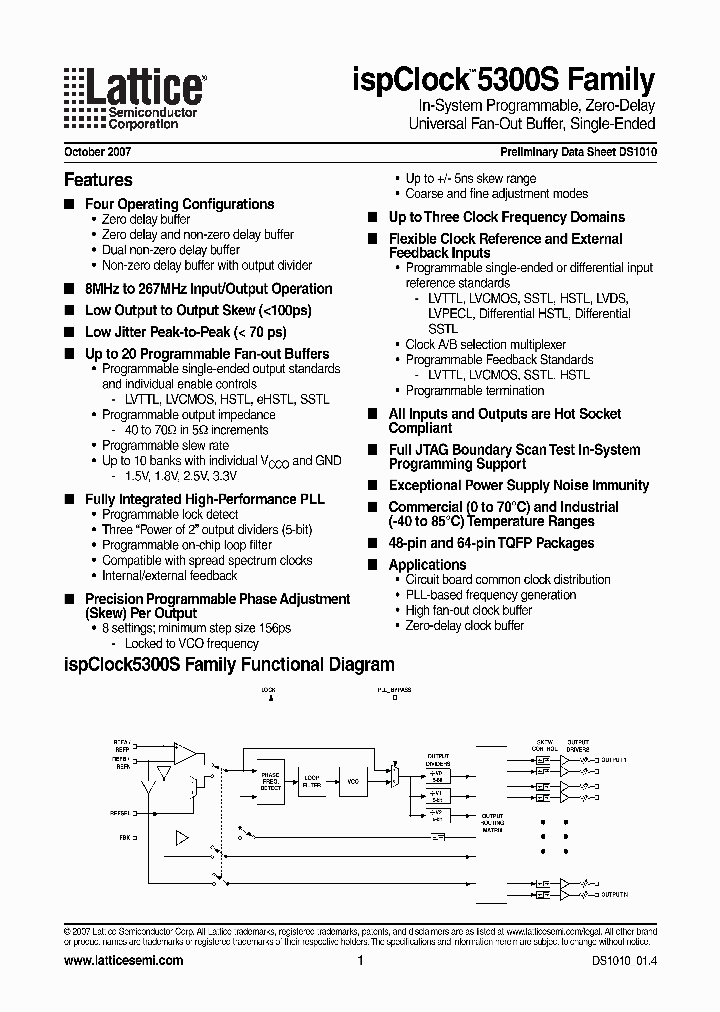 ISPCLOCK5300S_4226603.PDF Datasheet