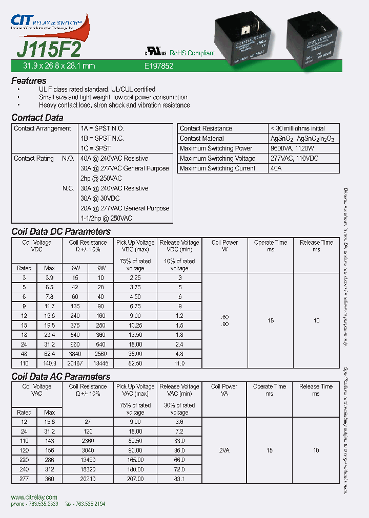 J115F21A6VDCN_4582045.PDF Datasheet