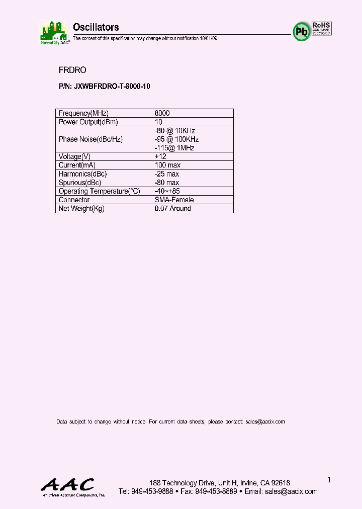 JXWBFRDRO-T-8000-10_4493654.PDF Datasheet