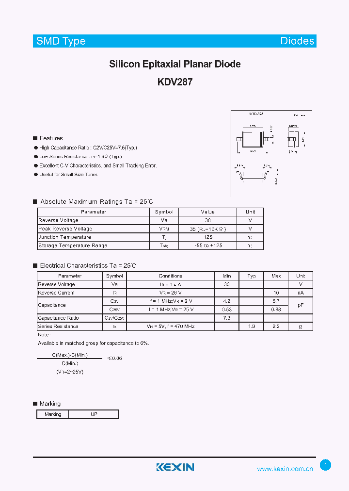 KDV287_4371076.PDF Datasheet