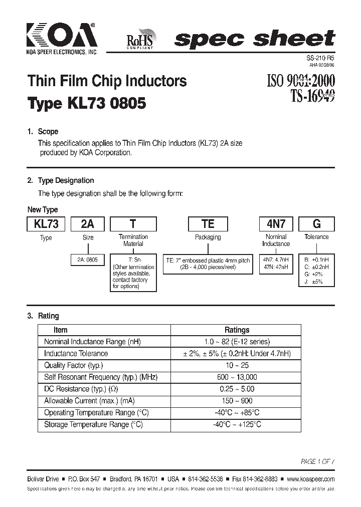 KL732AT_4800986.PDF Datasheet