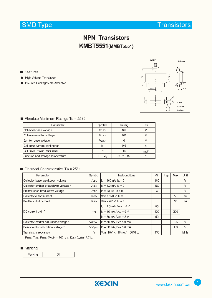 KMBT5551_4801286.PDF Datasheet