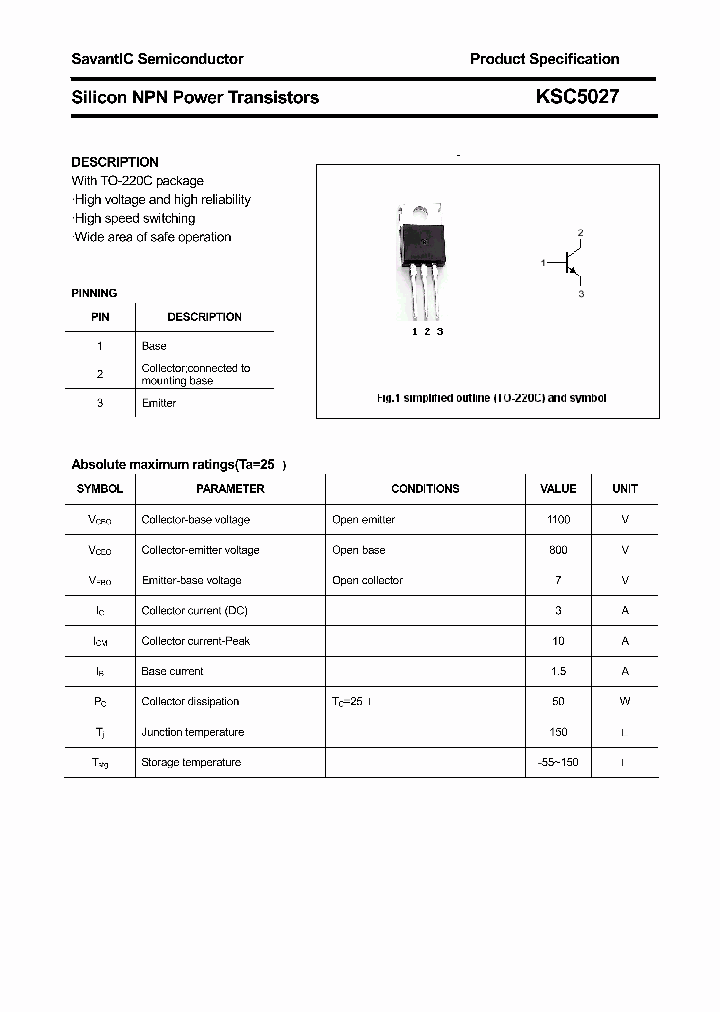KSC5027_4403735.PDF Datasheet