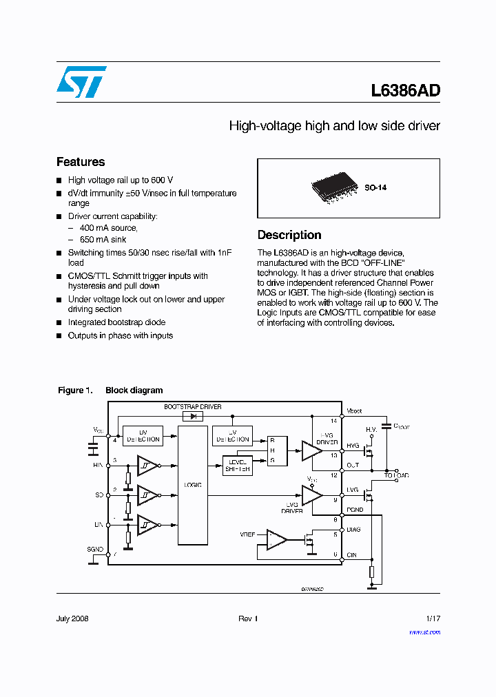 L6386AD013TR_4219274.PDF Datasheet