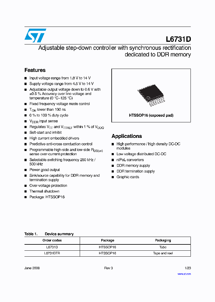 L6731D_4777267.PDF Datasheet