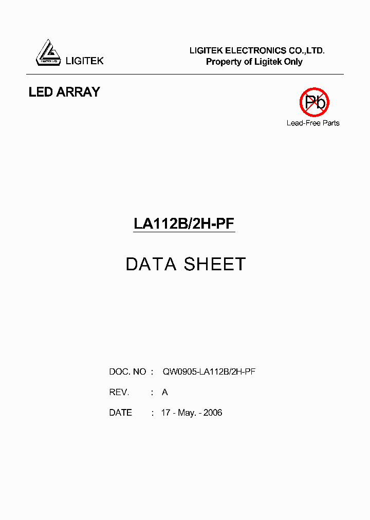 LA112B-2H-PF_4692811.PDF Datasheet