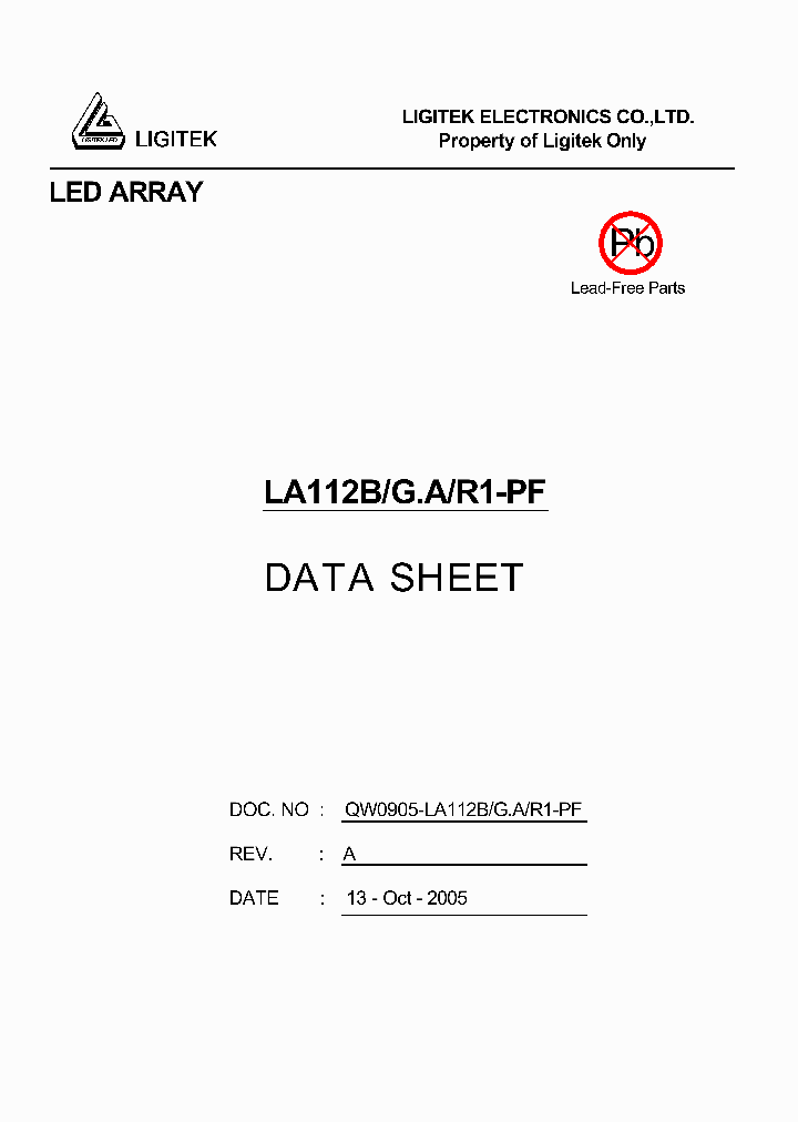 LA112B-GA-R1-PF_4692822.PDF Datasheet
