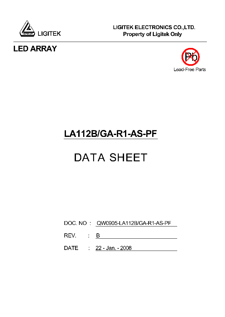 LA112B-GA-R1-AS-PF_4527349.PDF Datasheet