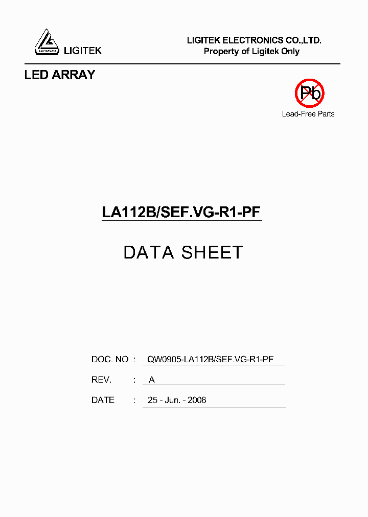LA112B-SEFVG-R1-PF_4750448.PDF Datasheet