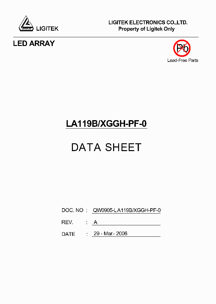 LA119B-XGGH-PF-0_4843608.PDF Datasheet