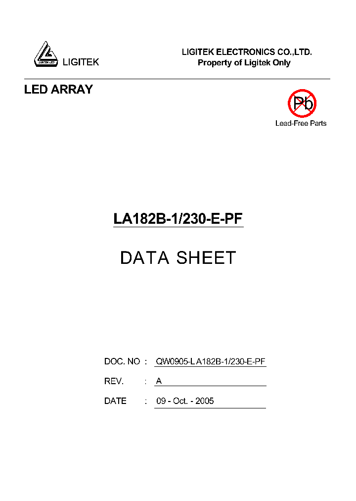 LA182B-1-230-E-PF_4565192.PDF Datasheet