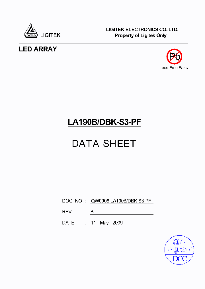 LA190B-DBK-S3-PF_4541451.PDF Datasheet