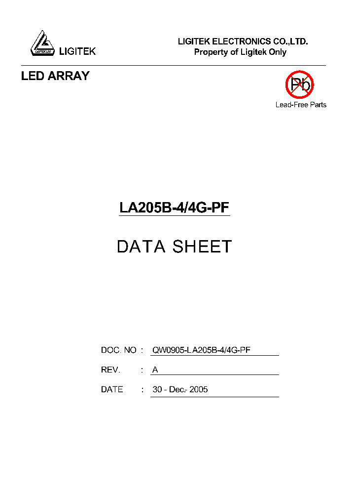 LA205B-4-4G-PF_4703889.PDF Datasheet