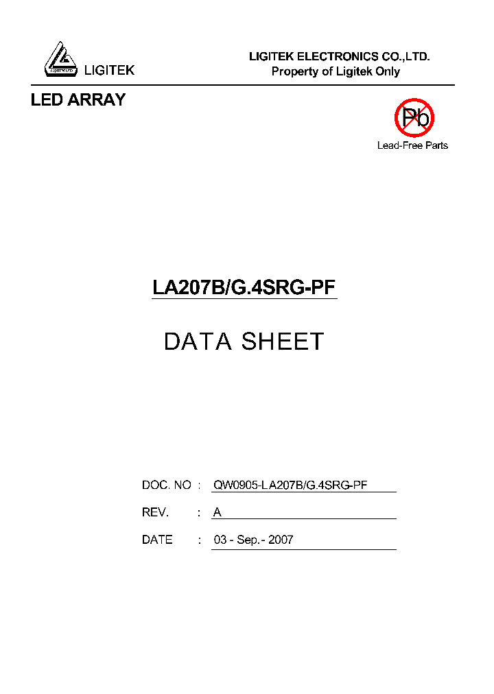LA207B-G4SRG-PF_4911894.PDF Datasheet