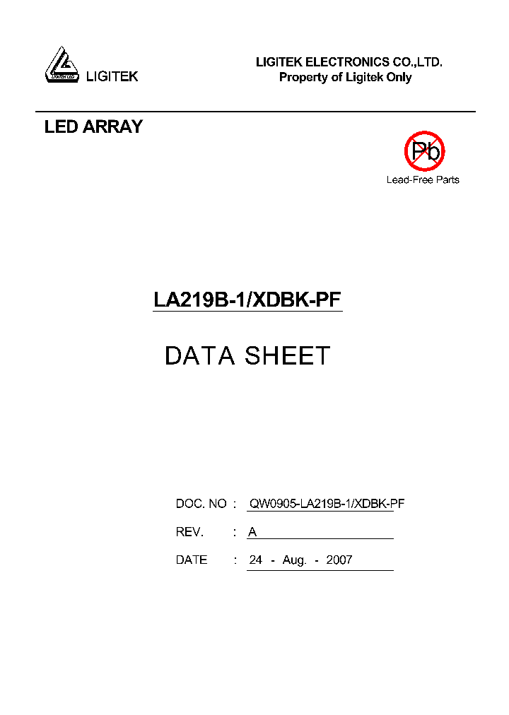 LA219B-1-XDBK-PF_4876392.PDF Datasheet
