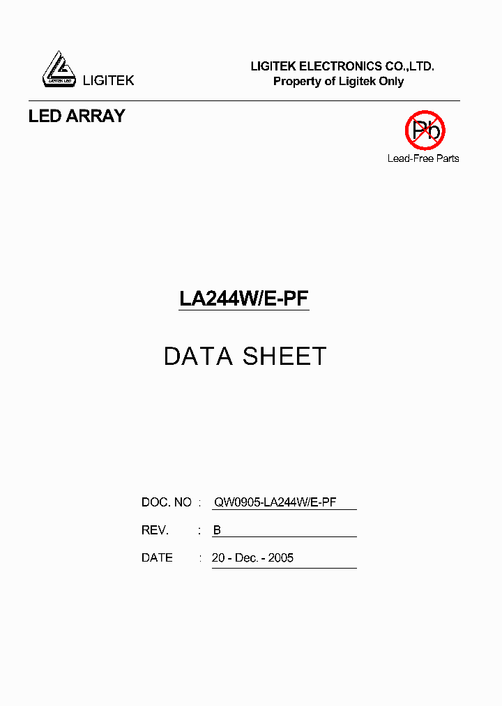 LA244W-E-PF_4535687.PDF Datasheet
