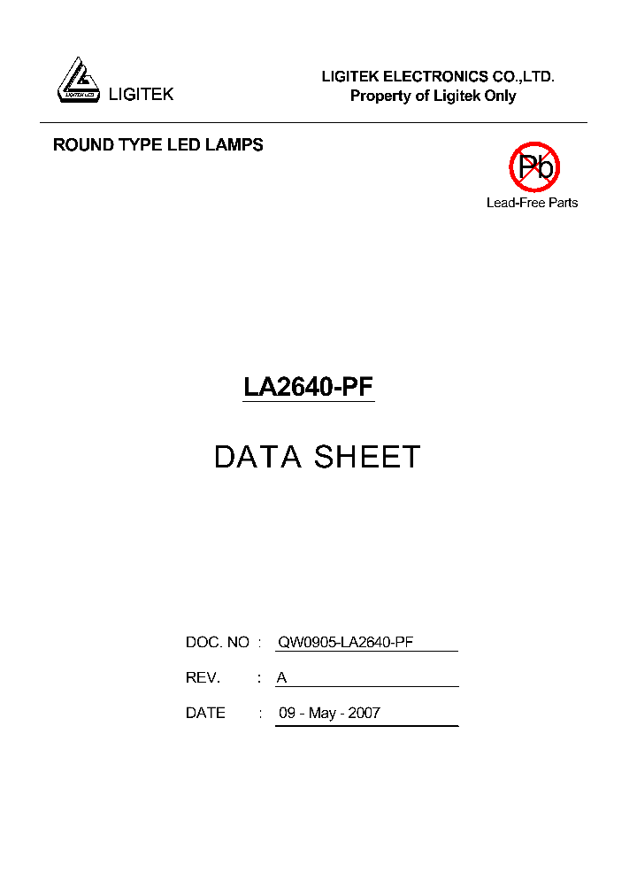 LA2640-PF_4777827.PDF Datasheet