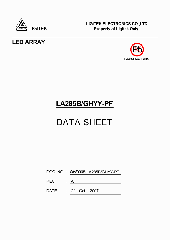 LA285B-GHYY-PF_4632245.PDF Datasheet