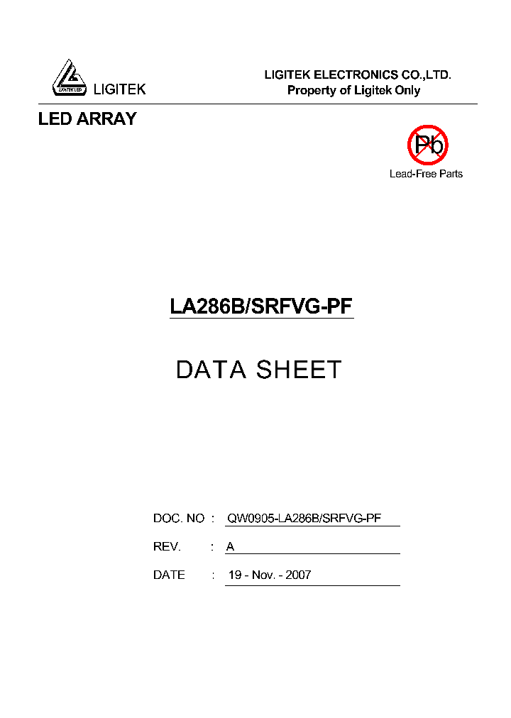 LA286B-SRFVG-PF_4600046.PDF Datasheet