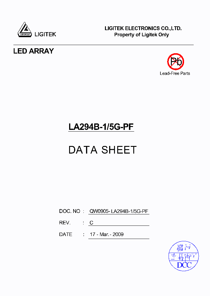 LA294B-1-5G-PF_4625153.PDF Datasheet