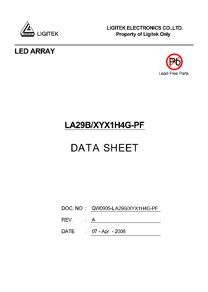 LA29B-XYX1H4G-PF_4703883.PDF Datasheet