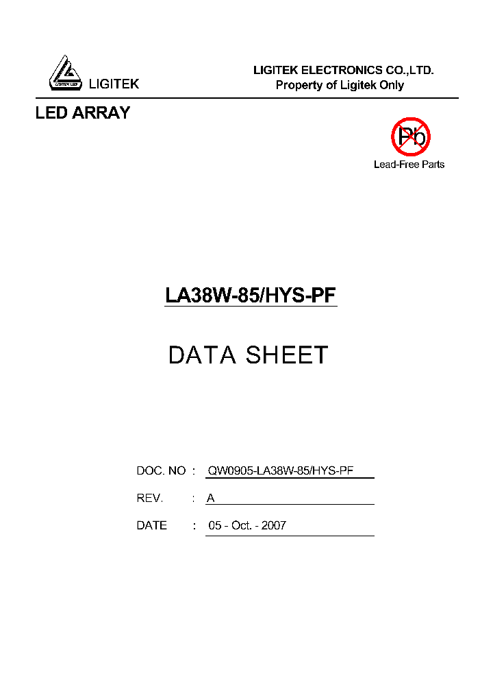 LA38W-85-HYS-PF_4669785.PDF Datasheet