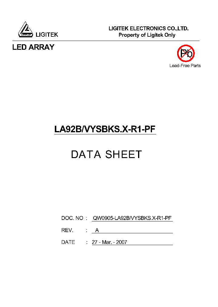 LA92B-VYSBKSX-R1-PF_4617865.PDF Datasheet