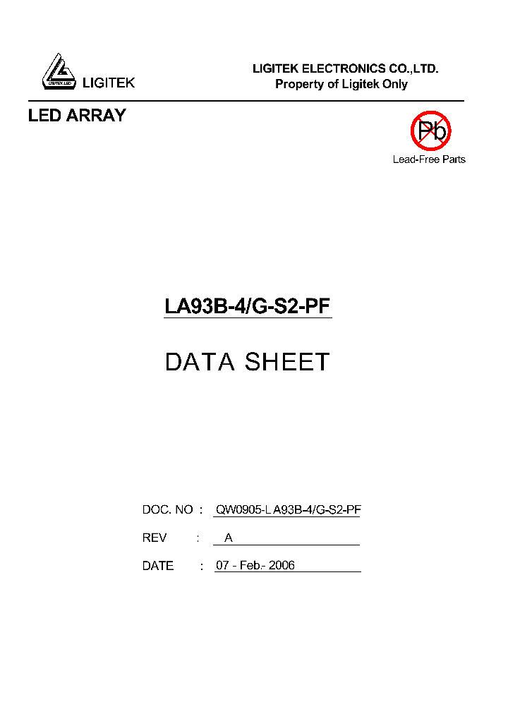 LA93B-4-G-S2-PF_4538608.PDF Datasheet