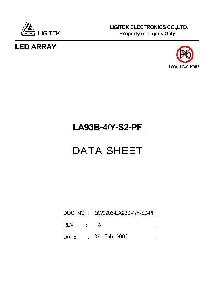 LA93B-4-Y-S2-PF_4538611.PDF Datasheet