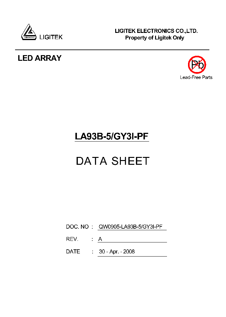 LA93B-5-GY3I-PF_4538612.PDF Datasheet
