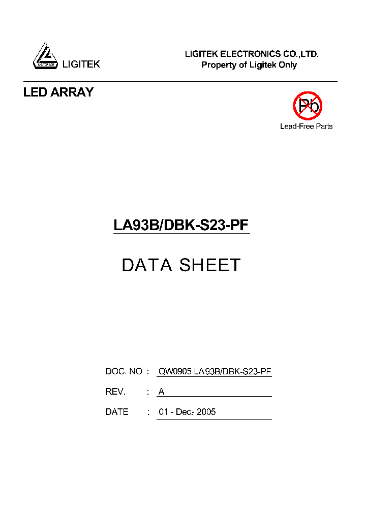 LA93B-DBK-S23-PF_4538617.PDF Datasheet