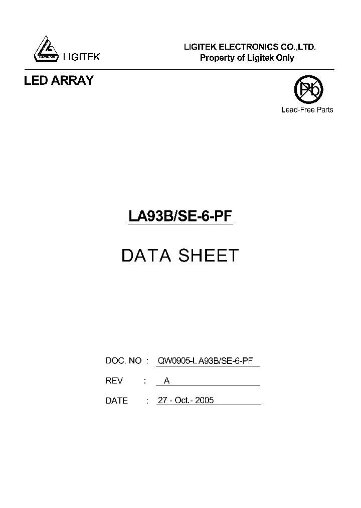 LA93B-SE-6-PF_4743450.PDF Datasheet