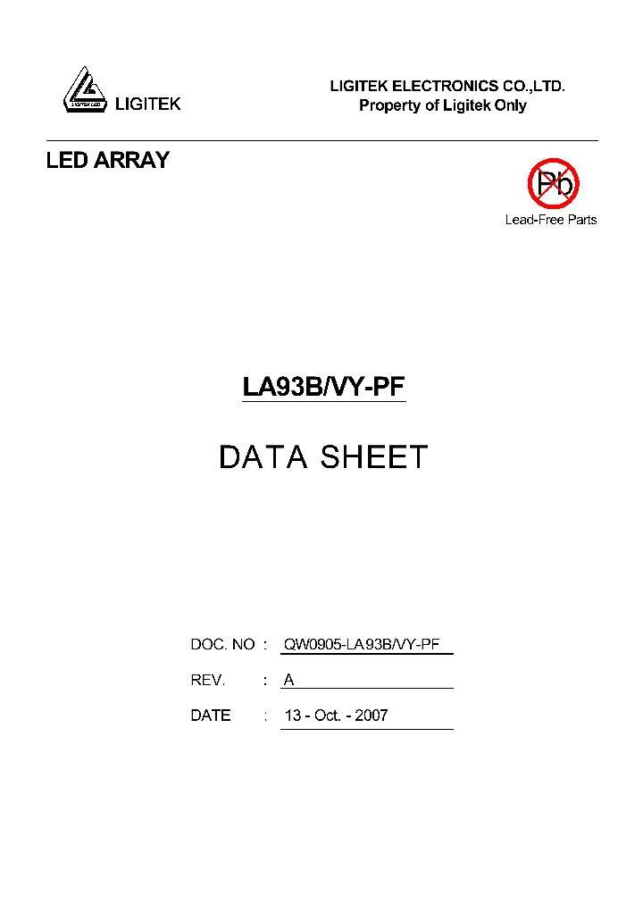 LA93B-VY-PF_4878550.PDF Datasheet