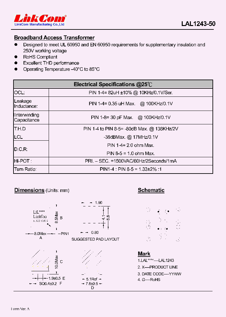 LAL1243-50_4764846.PDF Datasheet