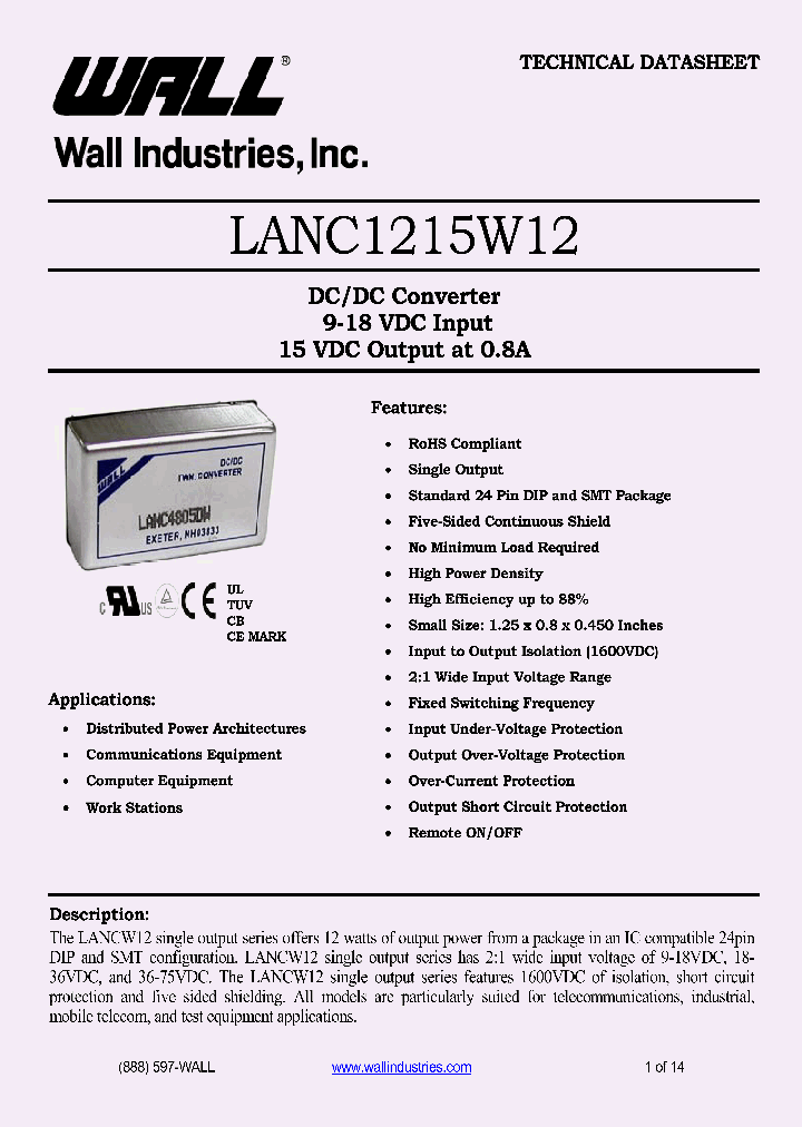 LANC1215W12_4244349.PDF Datasheet