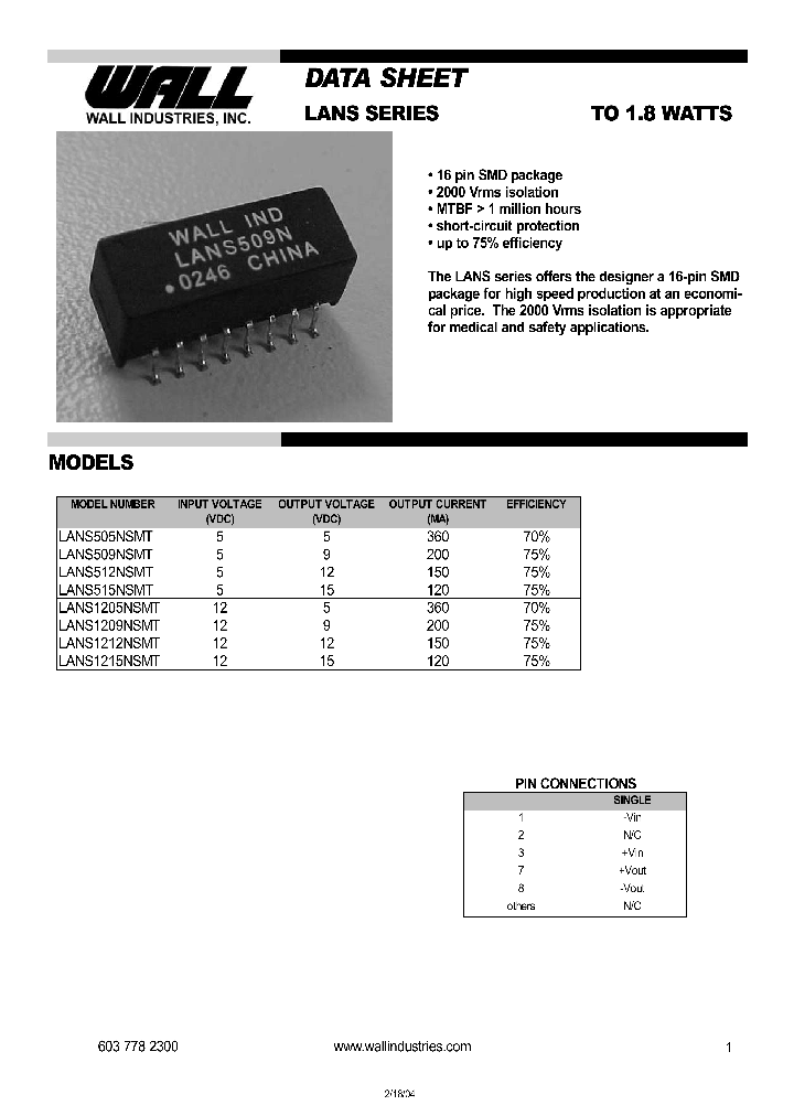 LANS1205NSMT_4186113.PDF Datasheet