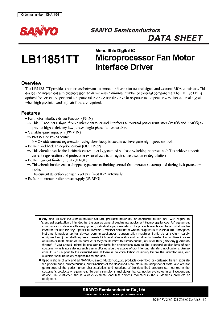 LB11851TT_4814585.PDF Datasheet