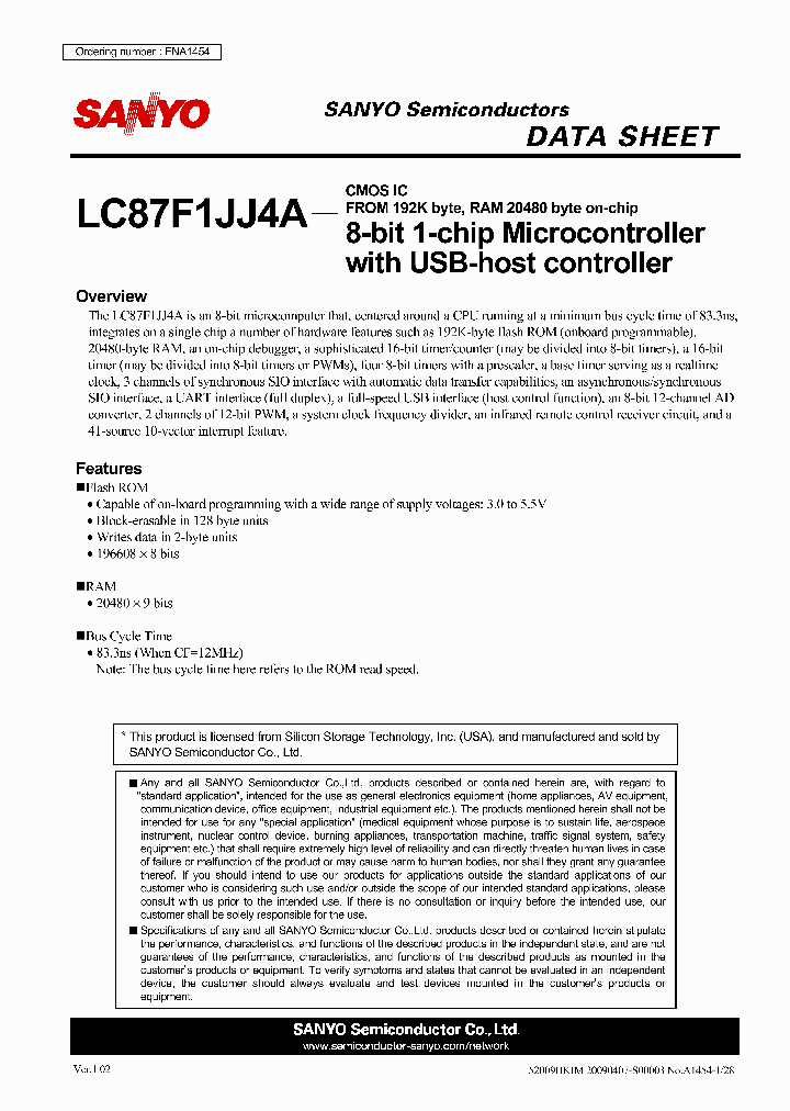 LC87F1JJ4A_4457544.PDF Datasheet