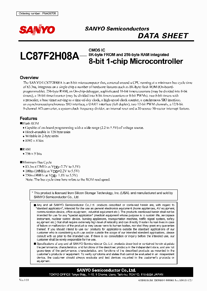 LC87F2H08A_4252043.PDF Datasheet