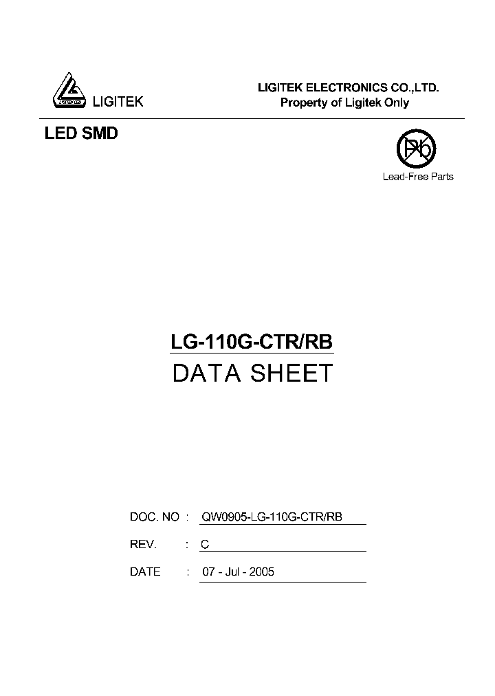 LG-110G-CTR-RB_4898132.PDF Datasheet