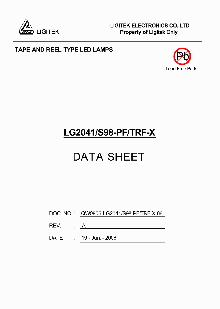 LG2041-S98-PF-TRF-X_4531437.PDF Datasheet