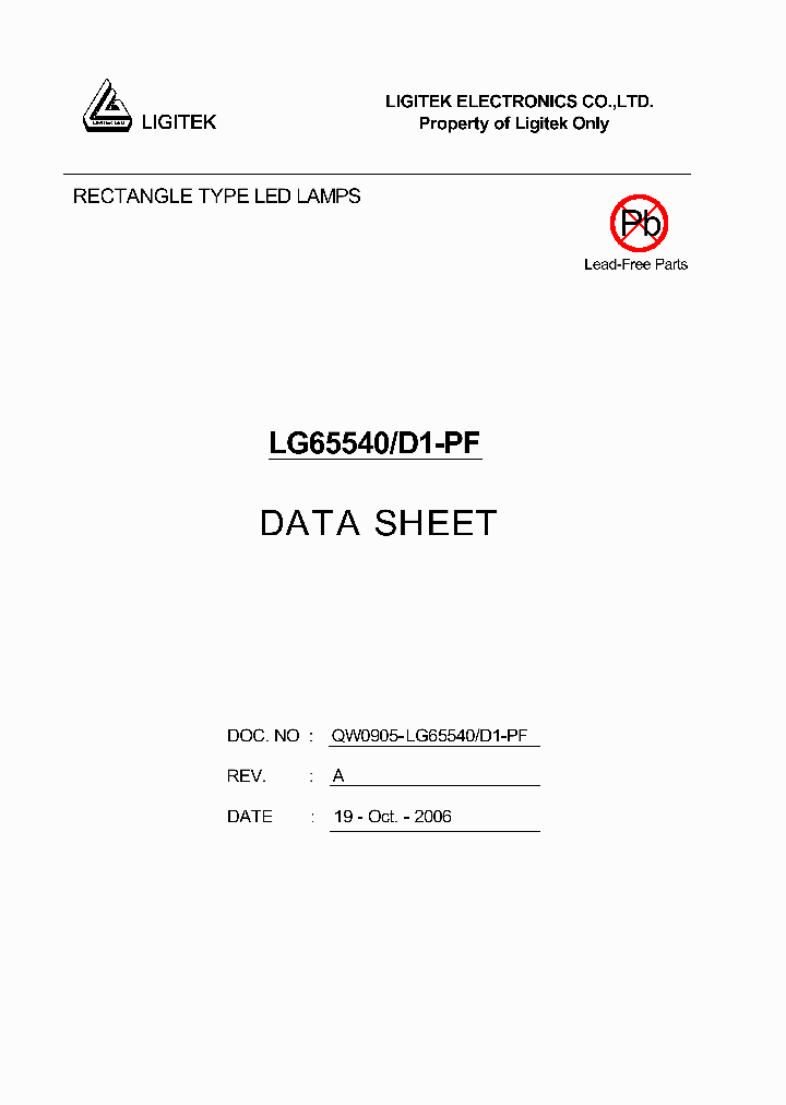 LG65540-D1-PF_4524329.PDF Datasheet Download --- IC-ON-LINE