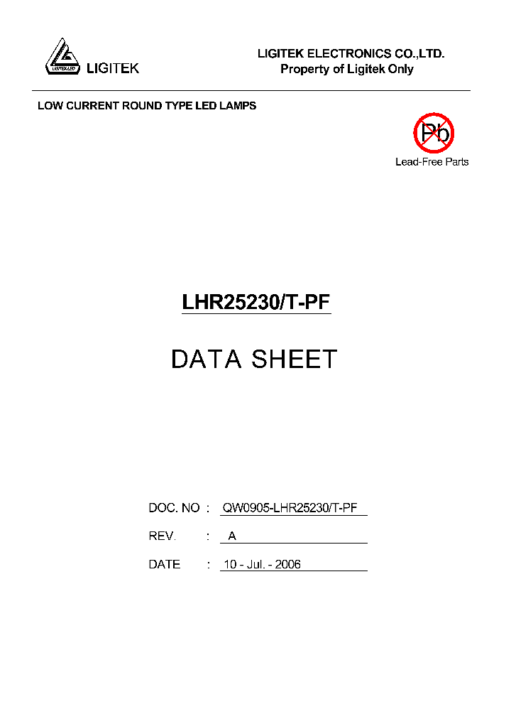 LHR25230-T-PF_4710445.PDF Datasheet