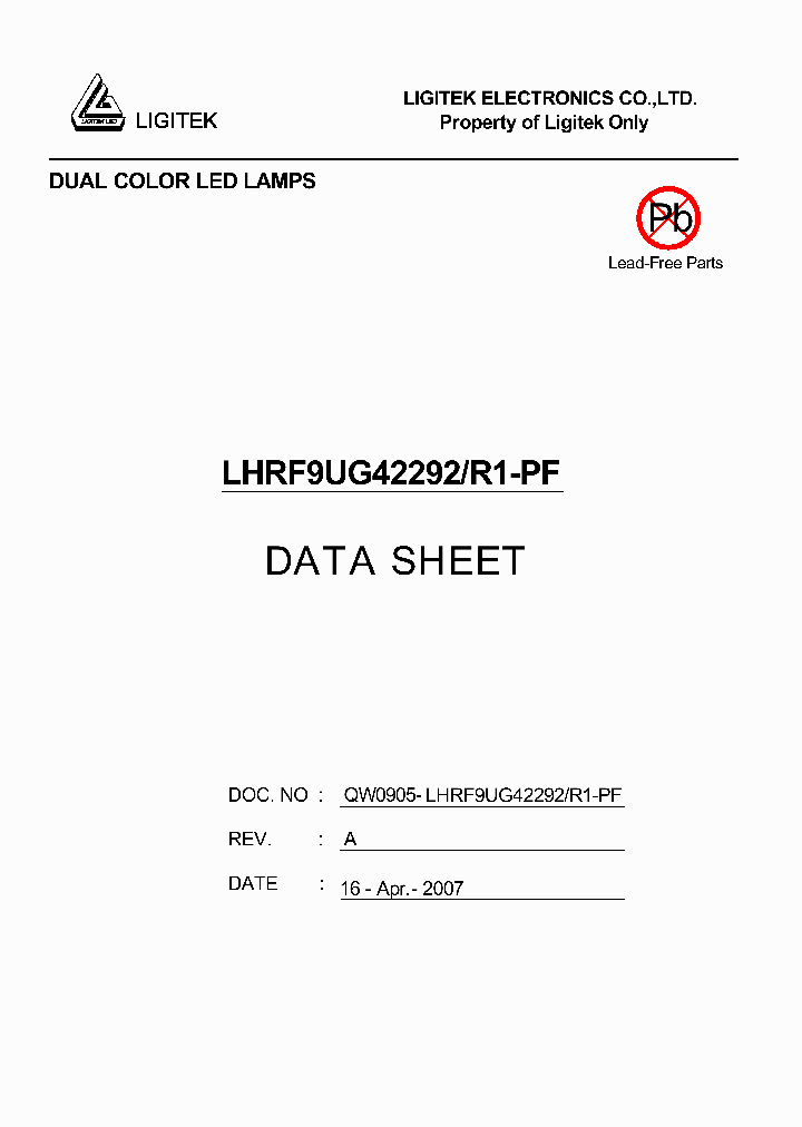 LHRF9UG42292-R1-PF_4908497.PDF Datasheet