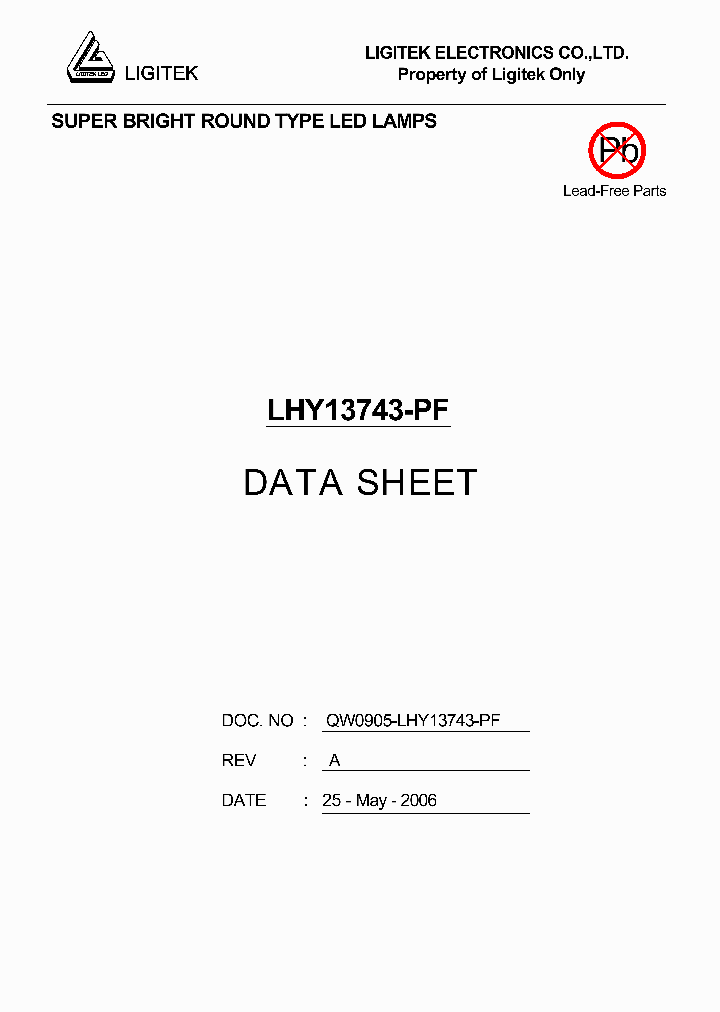 LHY13743-PF_4537490.PDF Datasheet