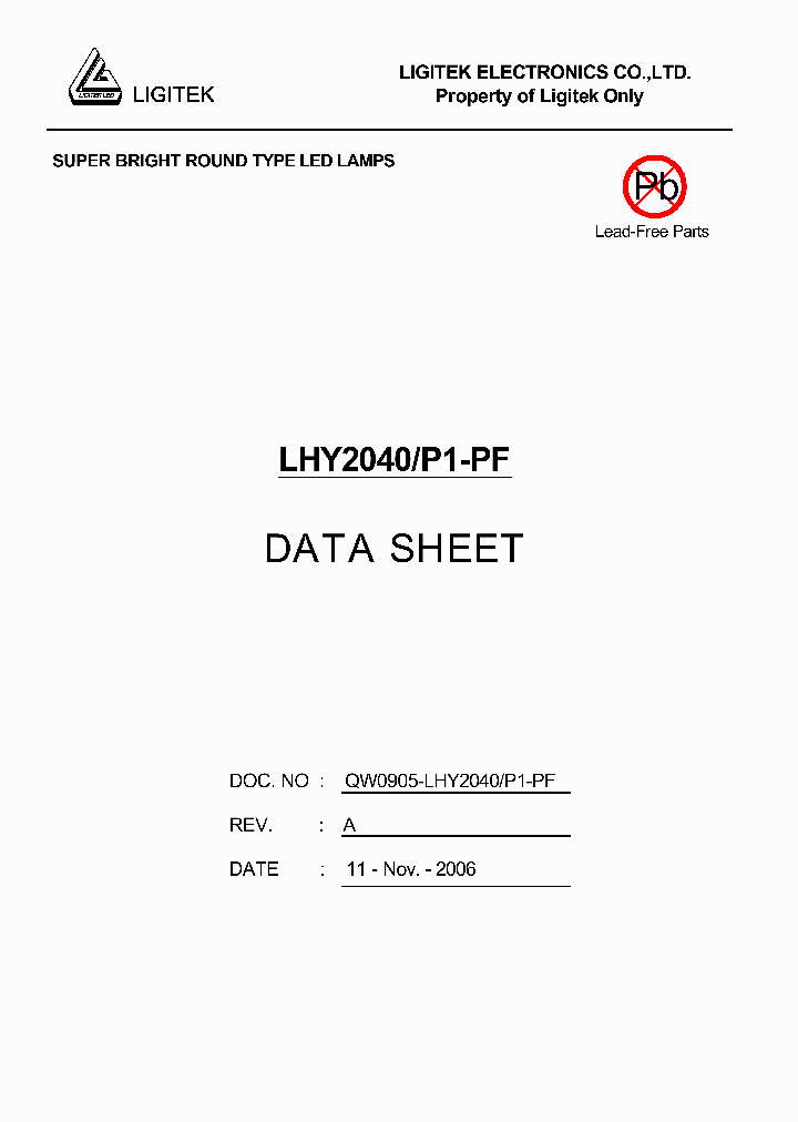 LHY2040-P1-PF_4518113.PDF Datasheet