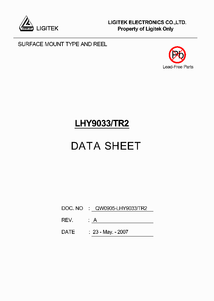 LHY9033-TR2_4669558.PDF Datasheet