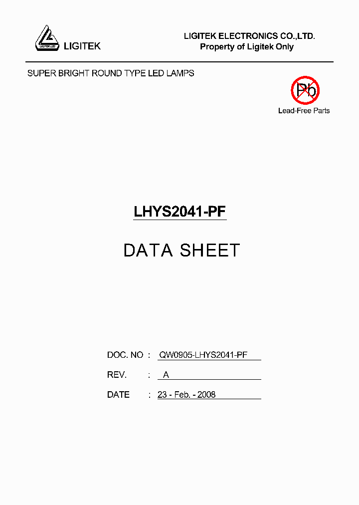 LHYS2041-PF_4669788.PDF Datasheet